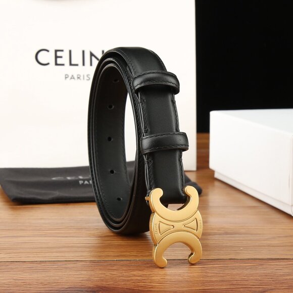 🌶🫑Celine Leather Belt - Picture 1 of 4